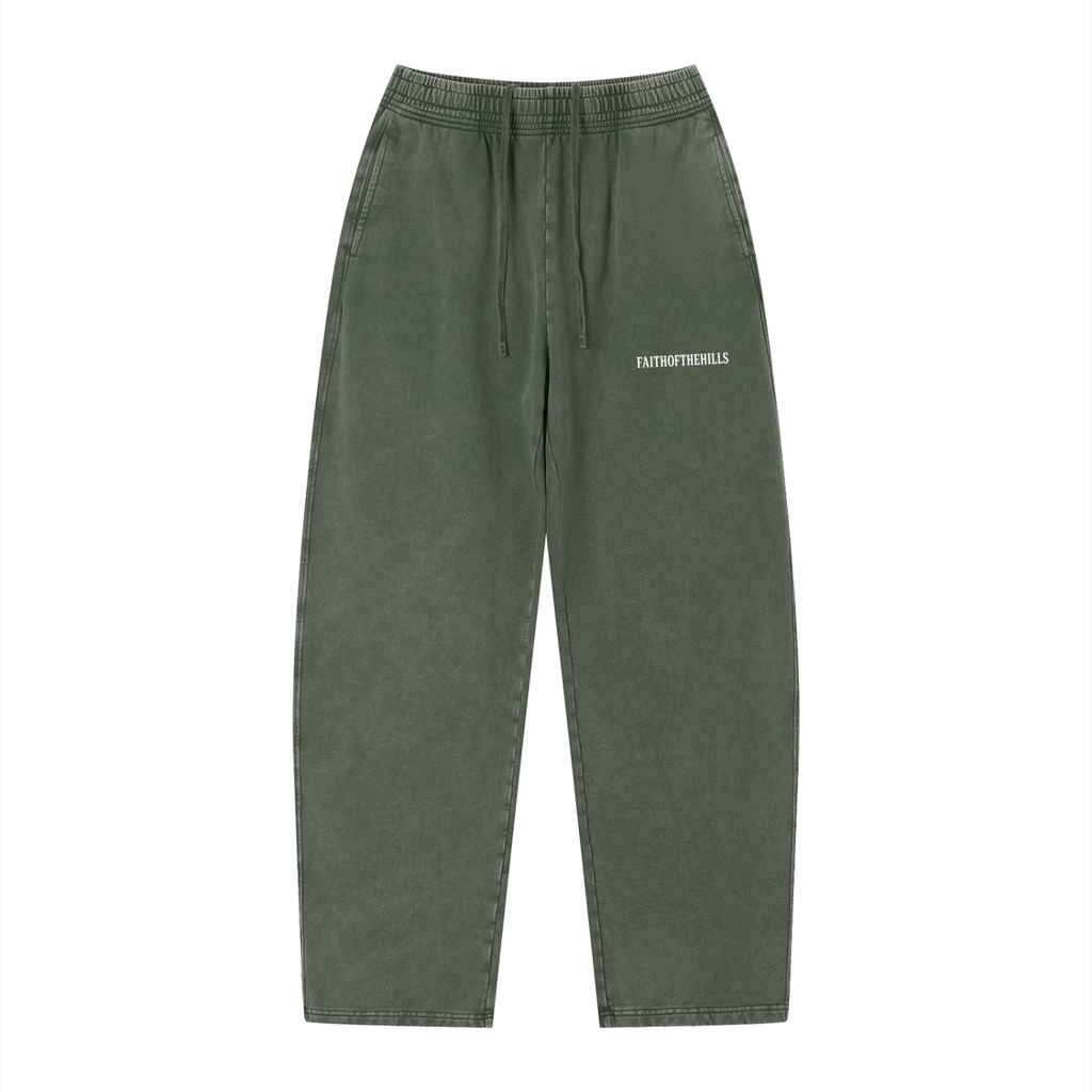 Unisex Vintage Wash Loose Sweatpants