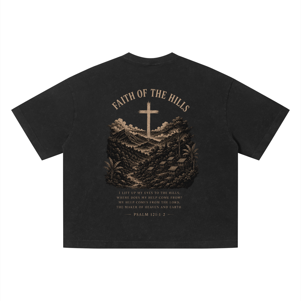 Unisex Vintage Wash Boxy T-Shirt