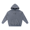 Snow Wash Fleece Oversize Hoodie