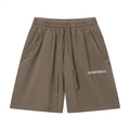 Unisex Vintage Wash Raw Edge Shorts